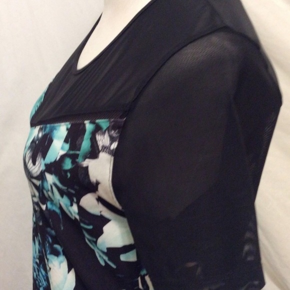 Nanette Lepore dress, black and Blue M - NWOT - Picture 3 of 6